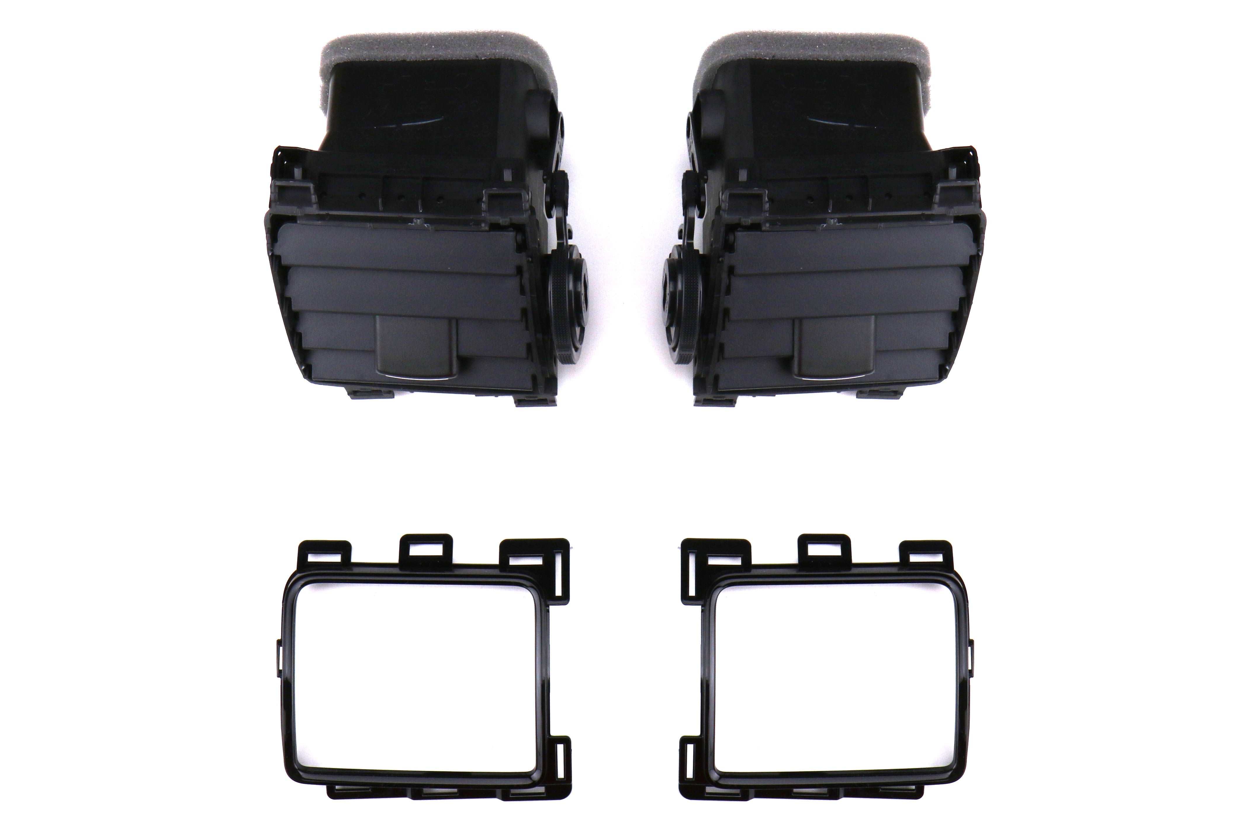 Subaru Piano Black Center Vent Kit - Subaru Models (inc. 2015-2021 WRX)